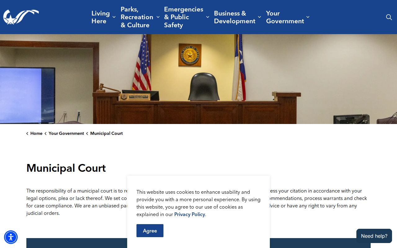 College Station court docket municipal court information